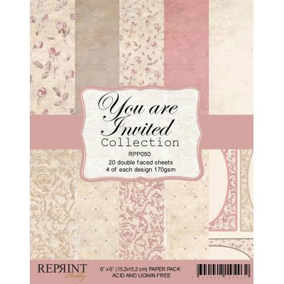 Reprint You Are Invited Collection Designpapier - Paper Pack